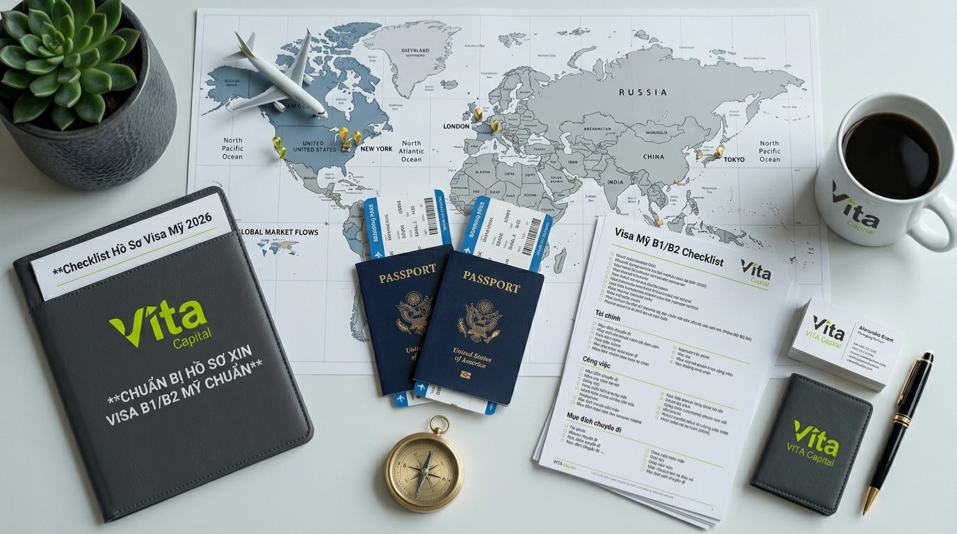 chuẩn bị hồ sơ xin visa B1 B2 Mỹ chuẩn