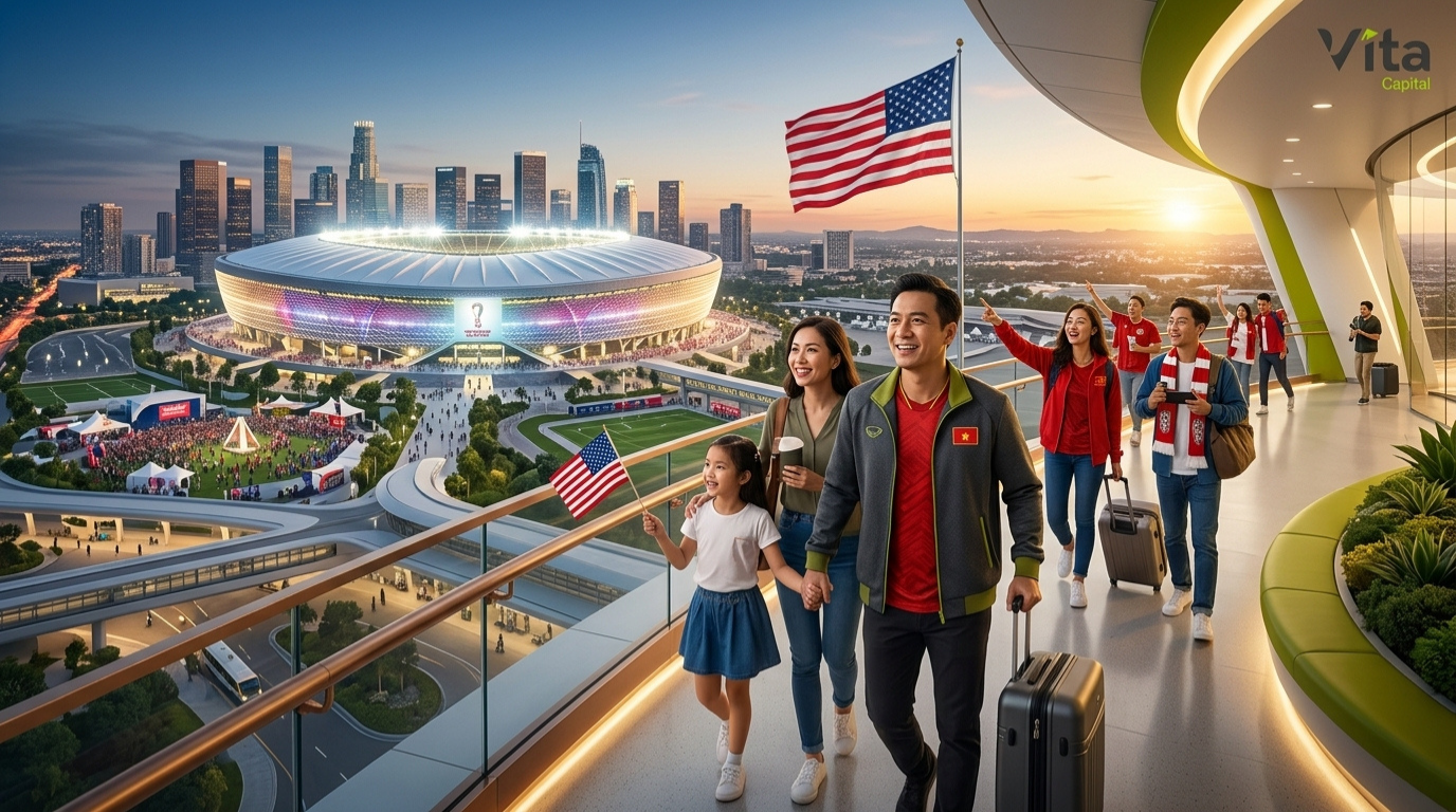 Visa du lịch Mỹ B1 B2 xin visa Mỹ xem World Cup 2026 người Việt hướng dẫn